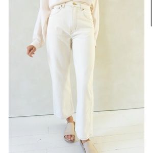 Plein High Straight Jeans in Clair